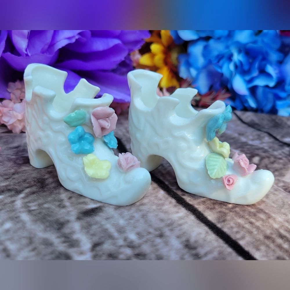 Vintage Porcelain Shoes